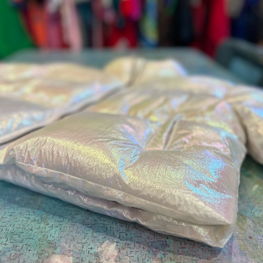 Iridescent Cloud Puffer Jacket - image 7